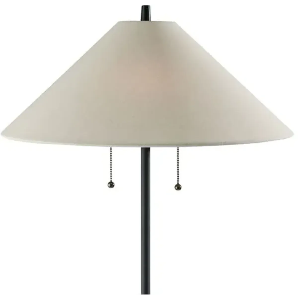 Colton Floor Lamp - Black/Natural