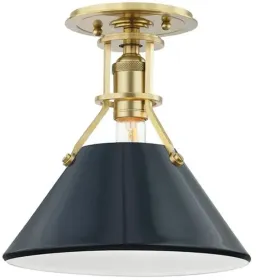 Aged Brass/Darkest Blue color