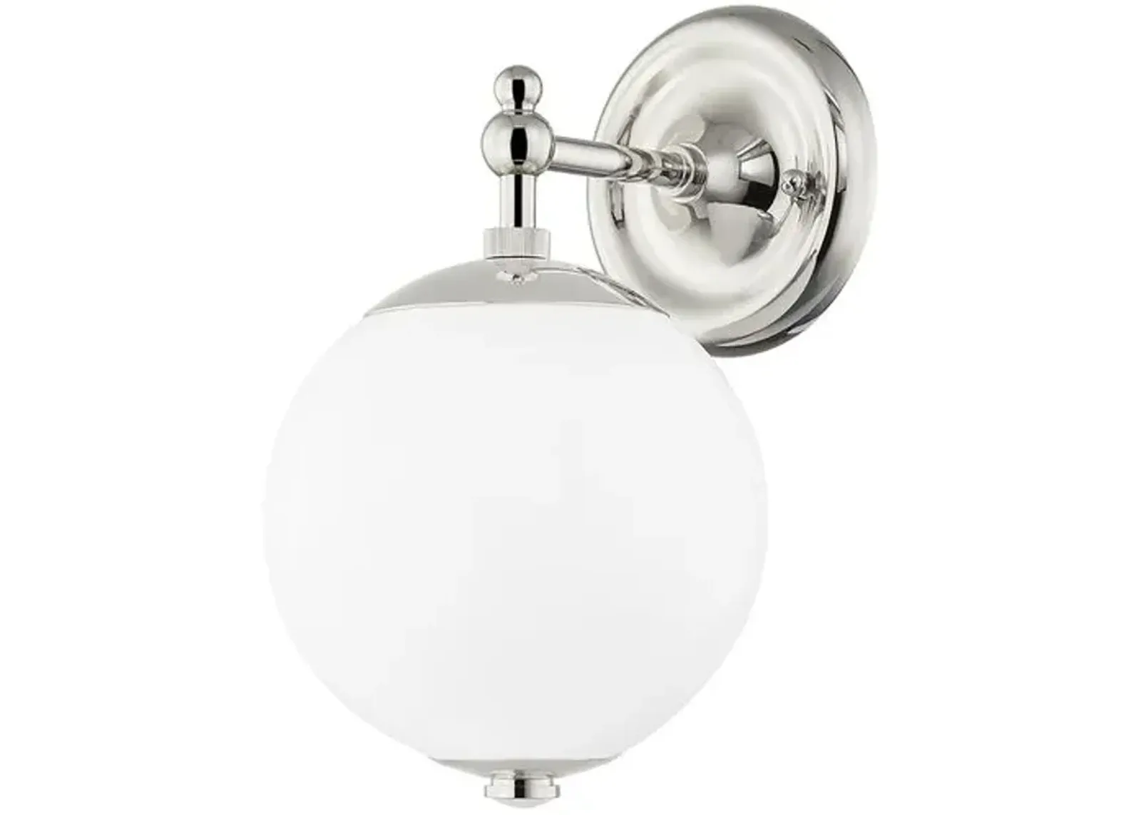 Sphere No.1 Wall Sconce - Silver