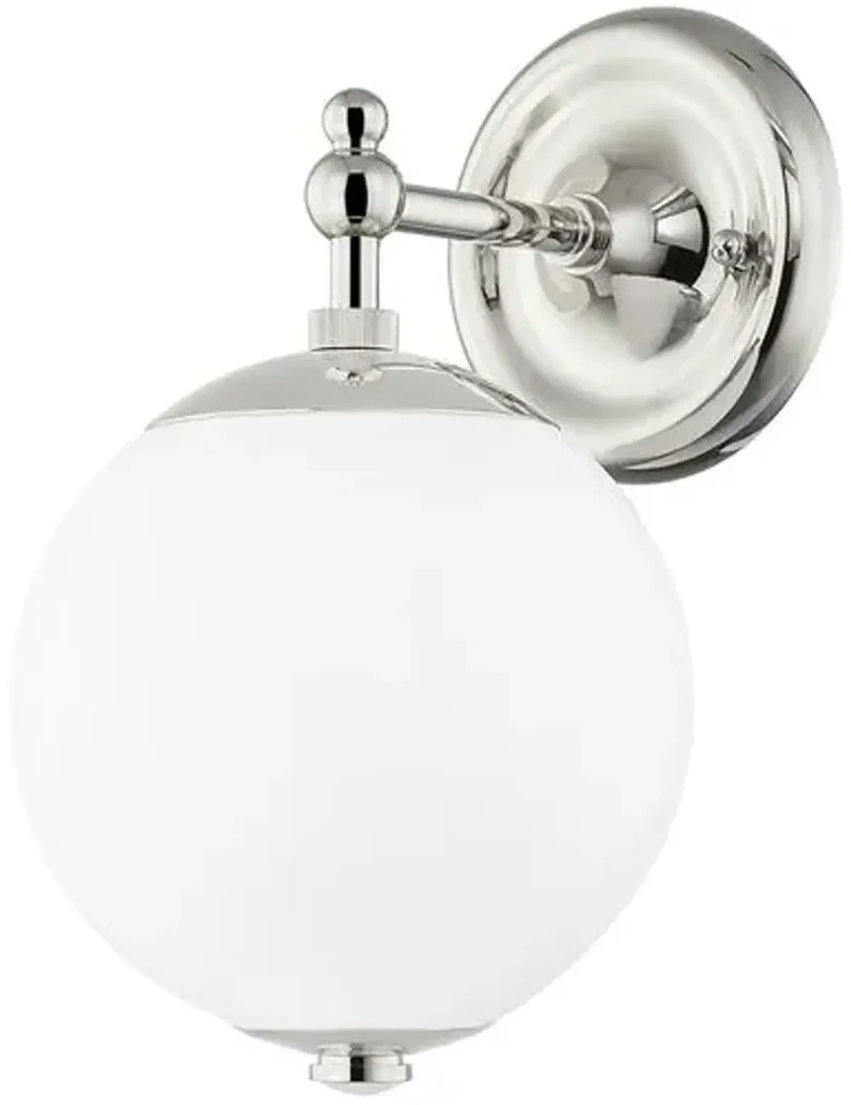 Sphere No.1 Wall Sconce - Silver