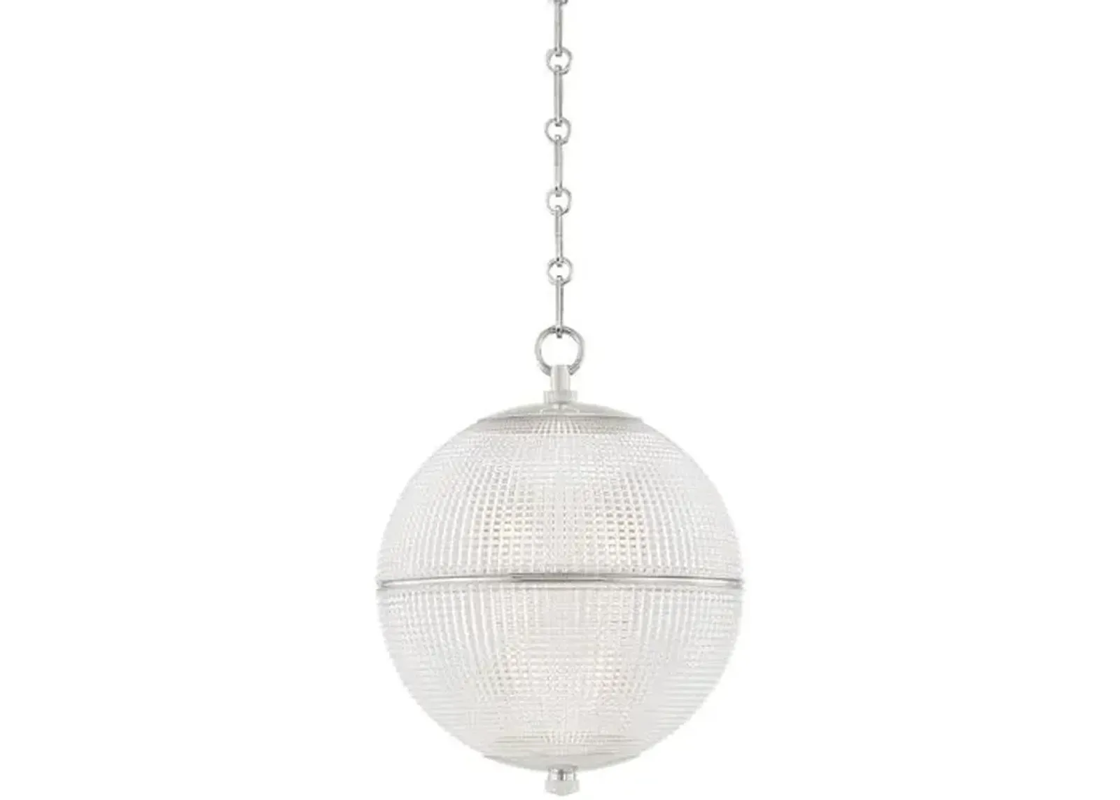 Sphere No. 3 Pendant - Silver