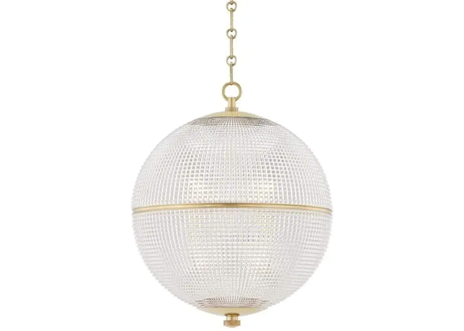 Sphere No. 3 Pendant - Gold