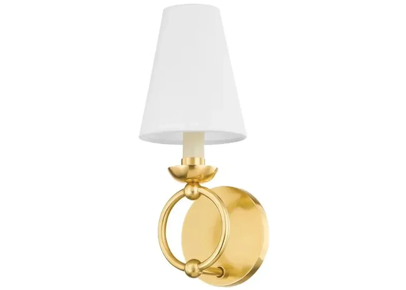 Haverford Wall Sconce - Aged Brass - Ariel Okin for Mitzi - Gold