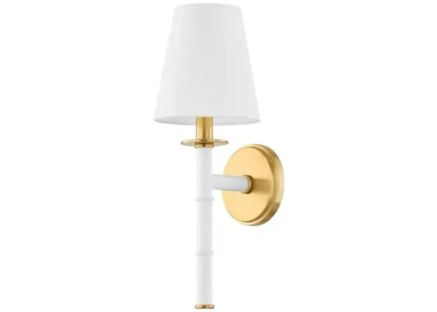 Banyan Wall Sconce - Ariel Okin for Mitzi - White