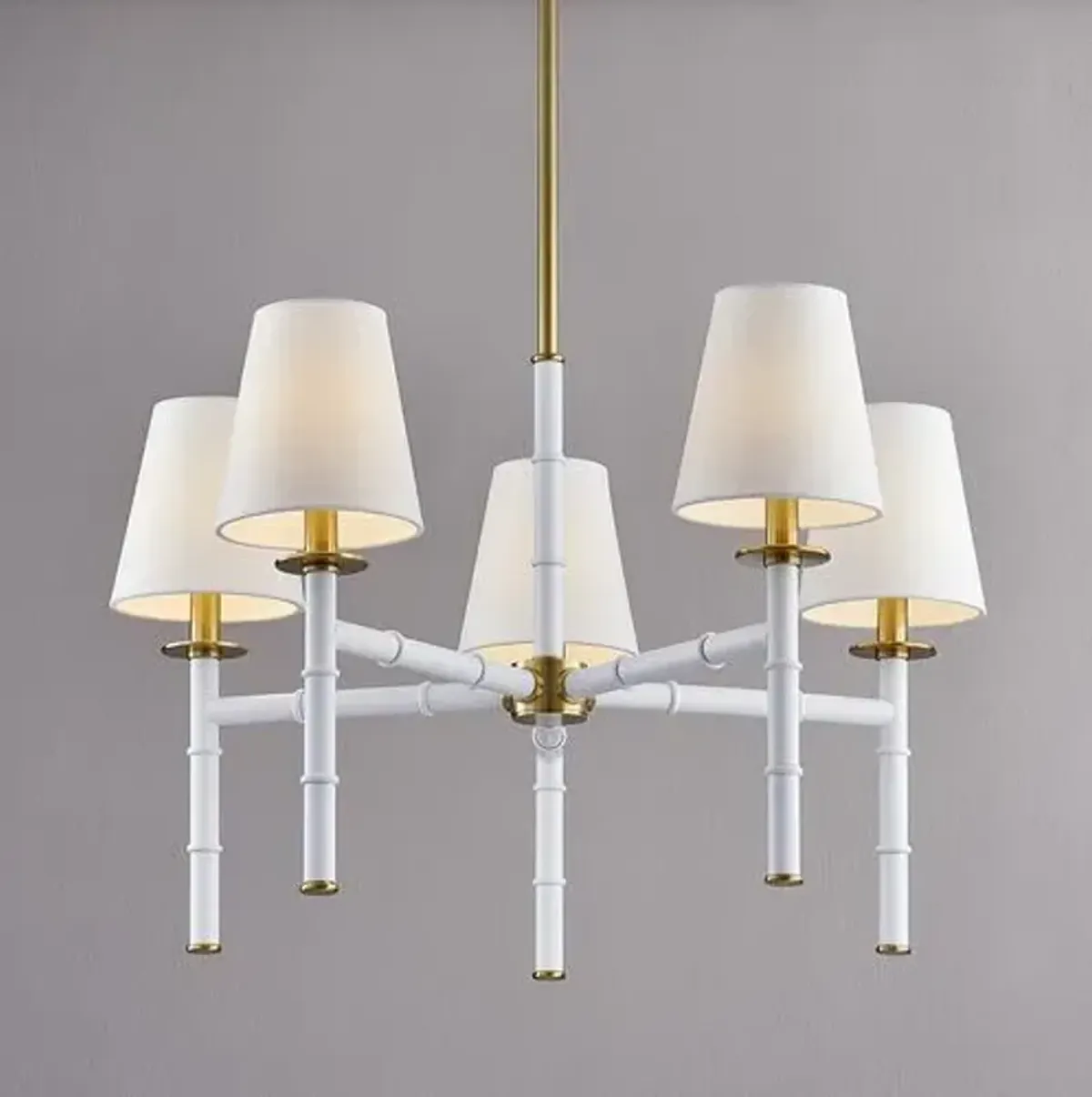 Banyan 5-Light Chandelier - Ariel Okin for Mitzi - White