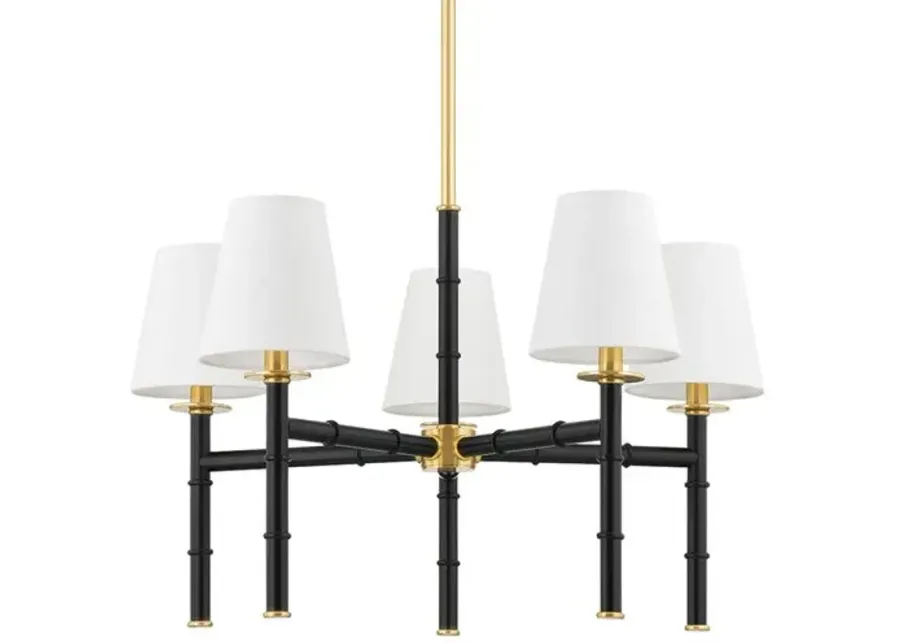 Banyan 5-Light Chandelier - Ariel Okin for Mitzi - Black