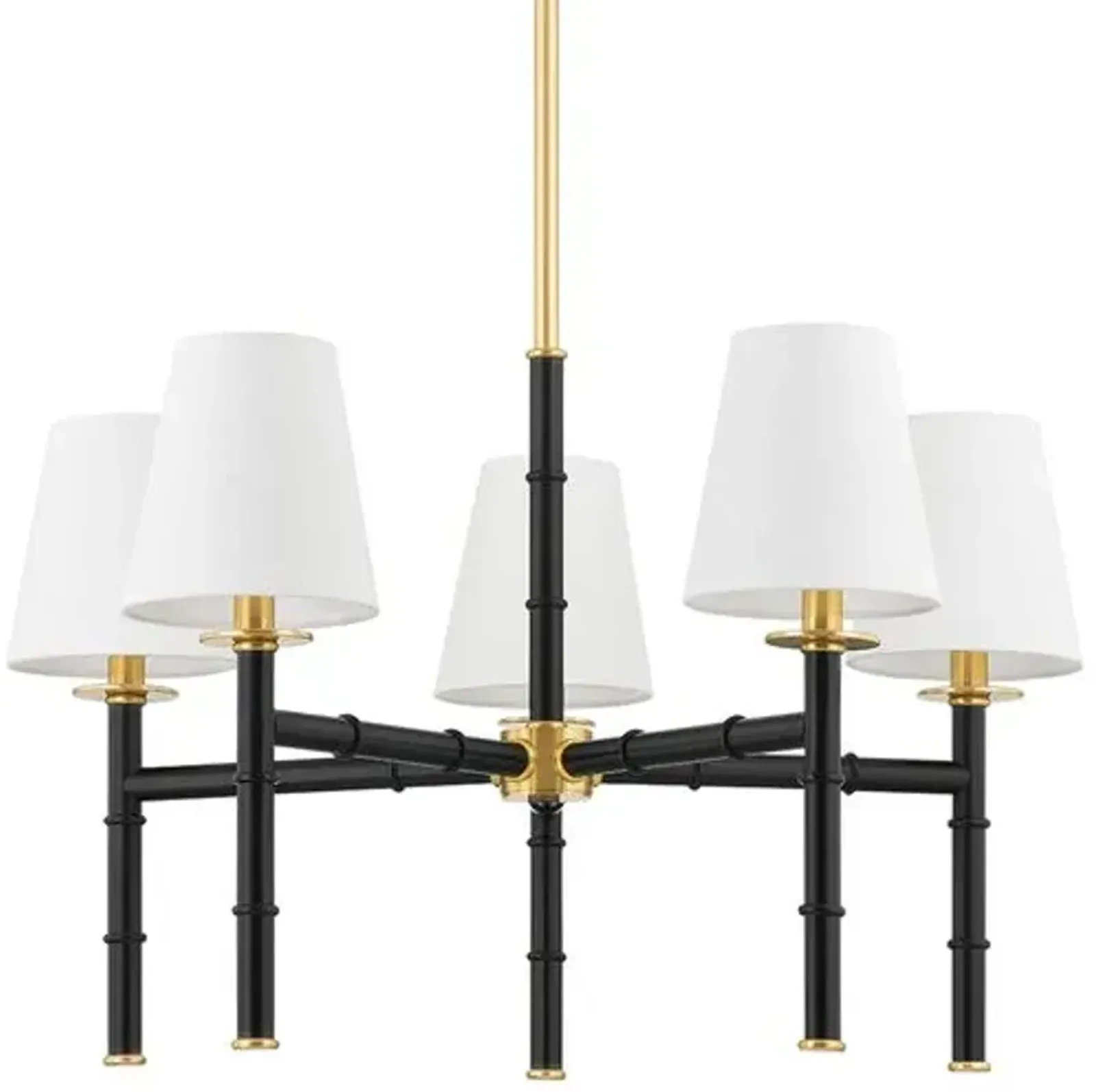 Banyan 5-Light Chandelier - Ariel Okin for Mitzi - Black