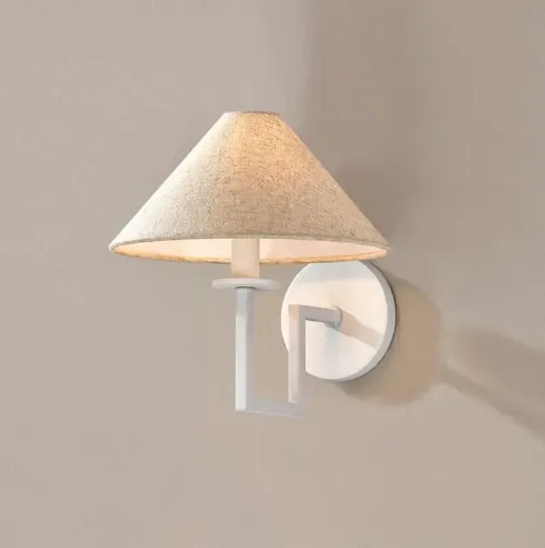 Gladwyne Wall Sconce - Textured White - Ariel Okin for Mitzi