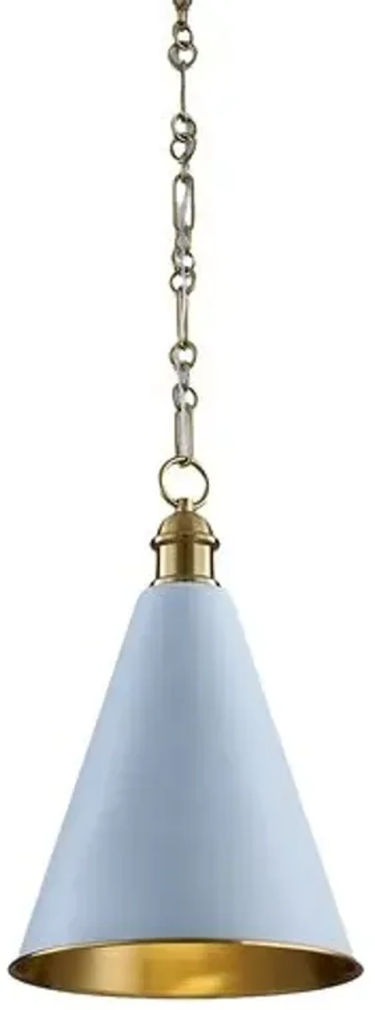 Fenimore Cone Pendant - Ariel Okin for Mitzi - Blue