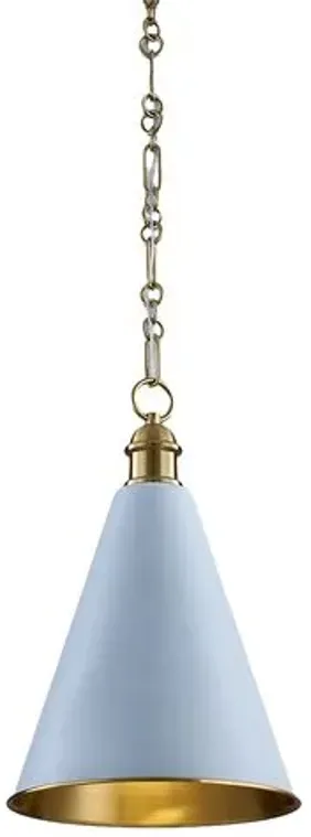 Fenimore Cone Pendant - Ariel Okin for Mitzi - Blue