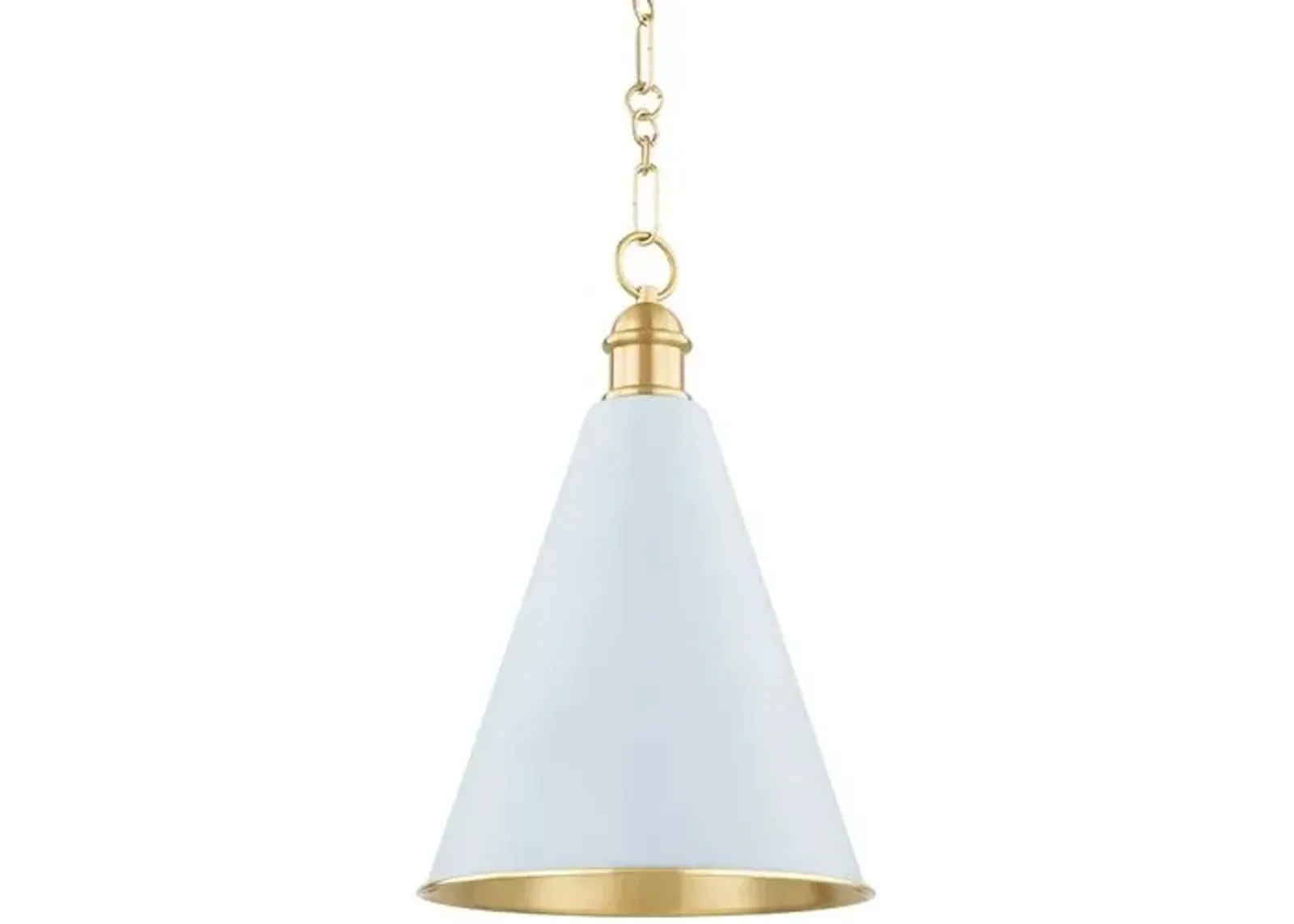 Fenimore Cone Pendant - Ariel Okin for Mitzi - Blue