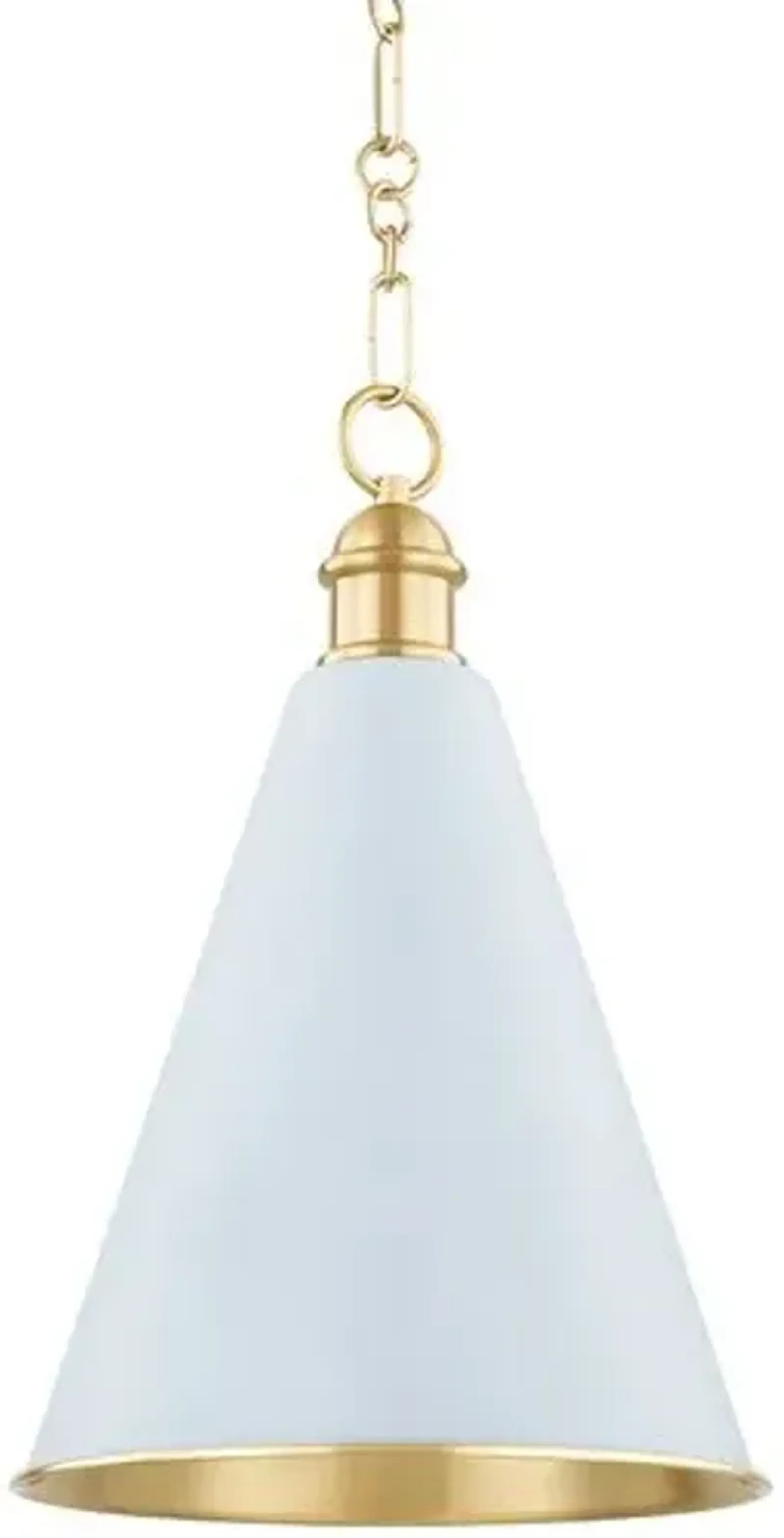 Fenimore Cone Pendant - Ariel Okin for Mitzi - Blue