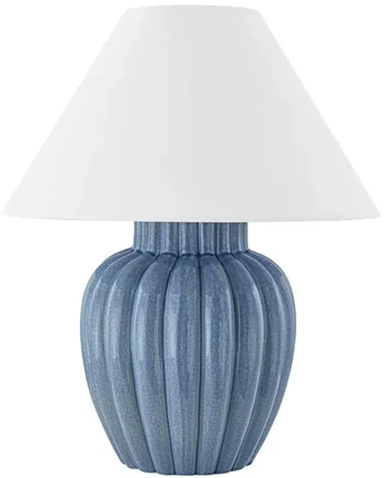 Clarendon Table Lamp - Blue Crackle - Ariel Okin for Mitzi