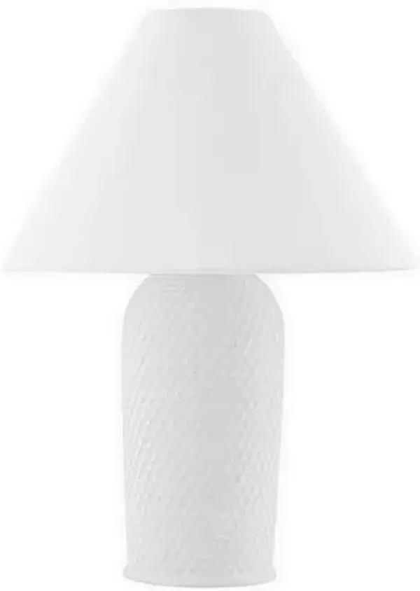 Susie Table Lamp - Creamy White - Ariel Okin for Mitzi