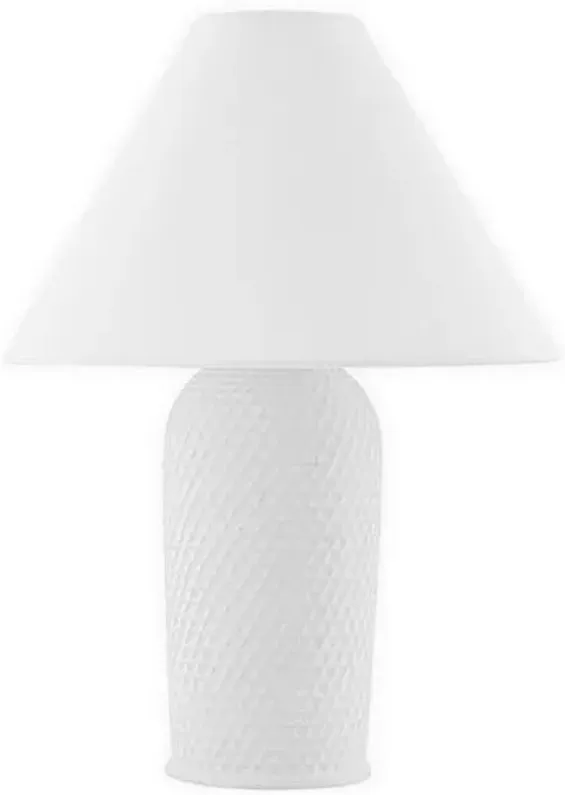 Susie Table Lamp - Creamy White - Ariel Okin for Mitzi