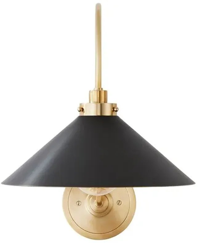 Clivedon Wall Sconce - Black