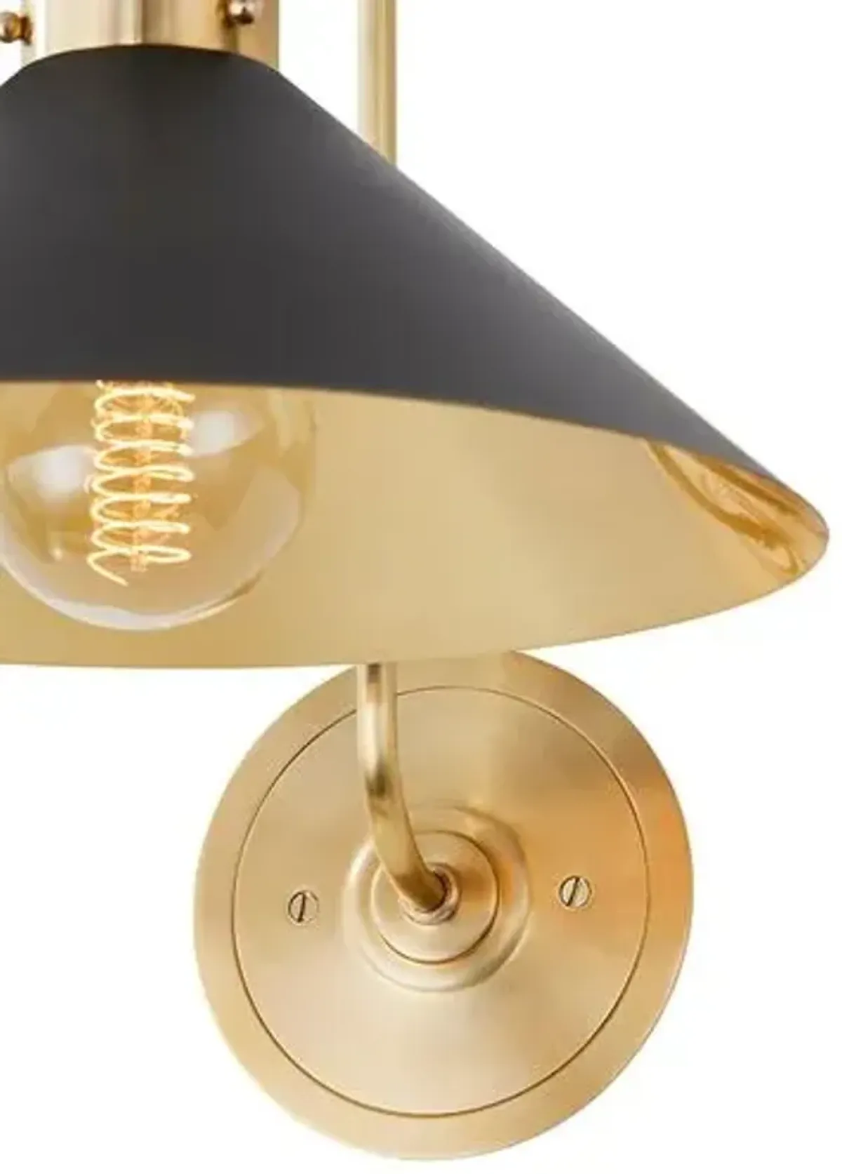 Clivedon Wall Sconce - Black