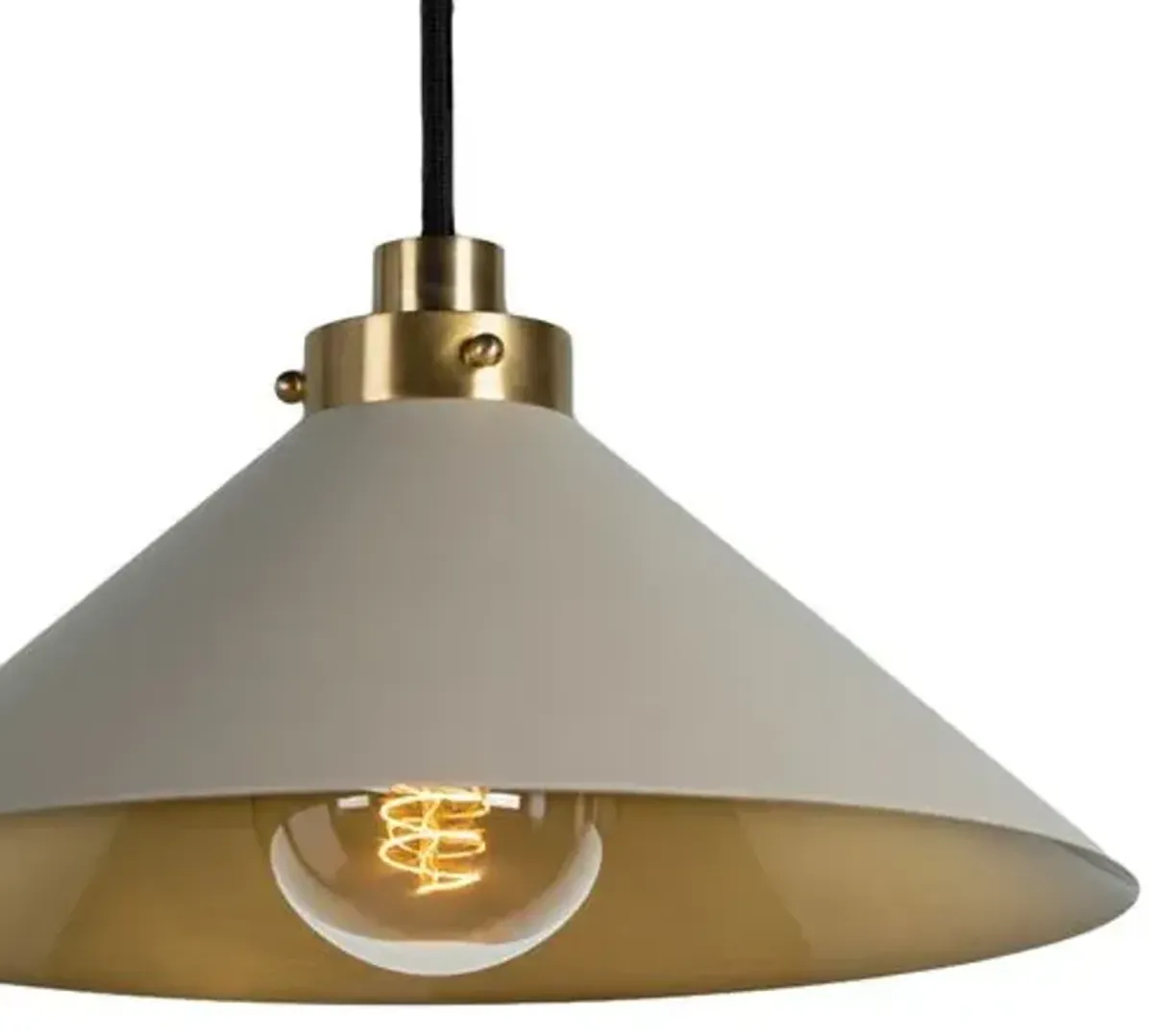 Clivedon Pendant - White