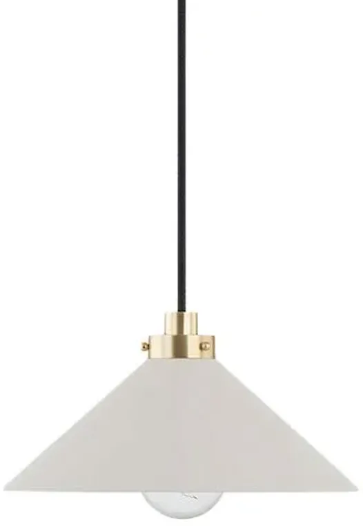 Clivedon Pendant - White