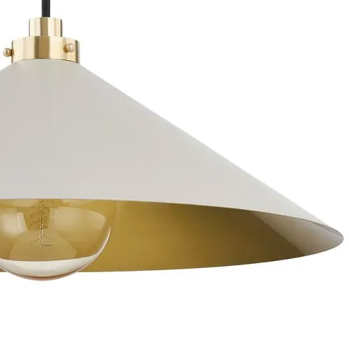 Clivedon Pendant - White