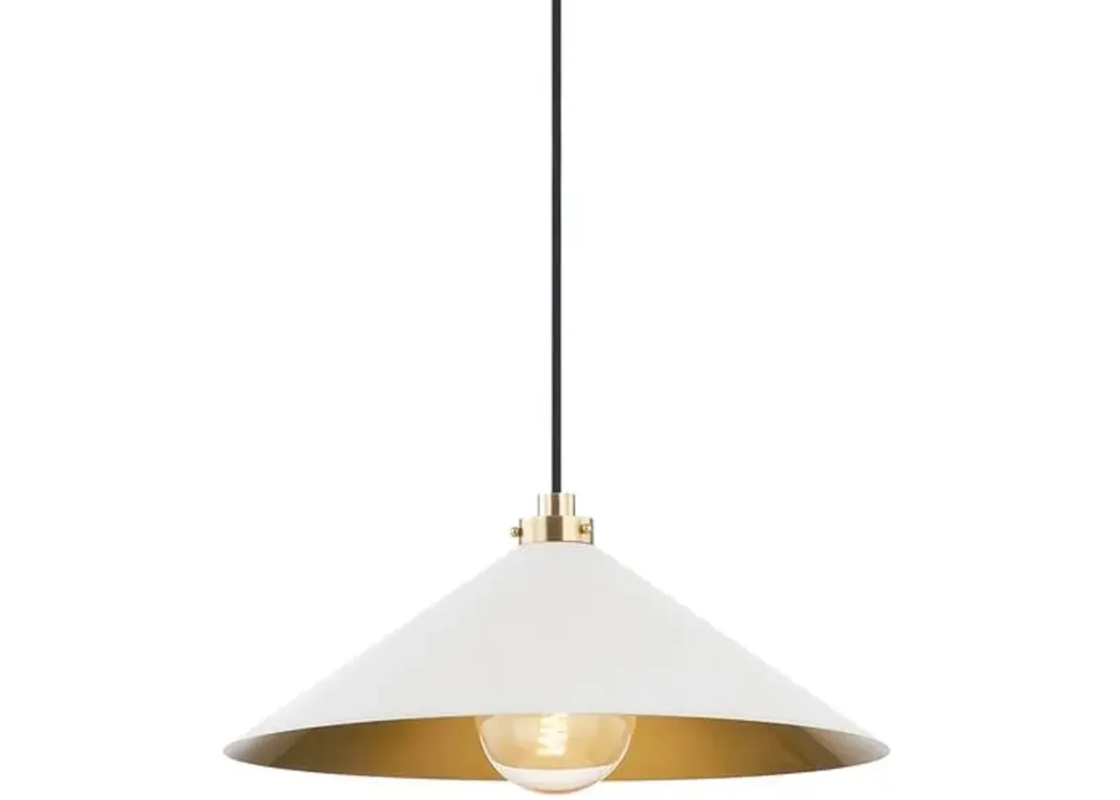 Clivedon Pendant - White