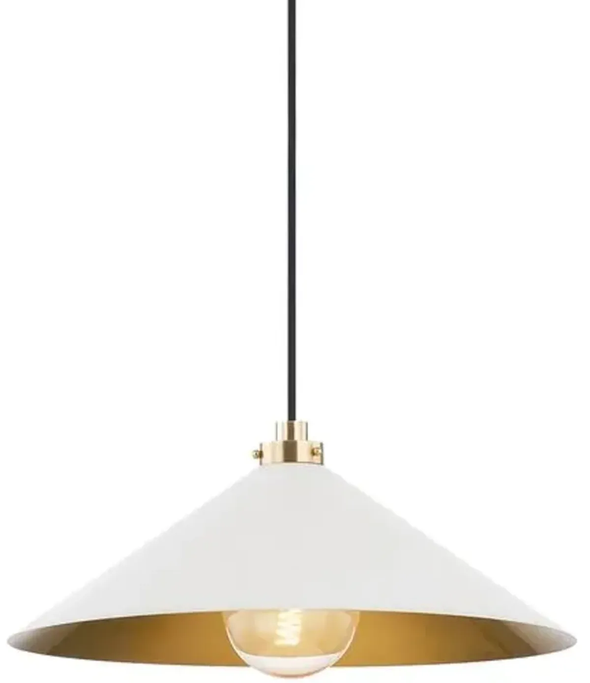 Clivedon Pendant - White