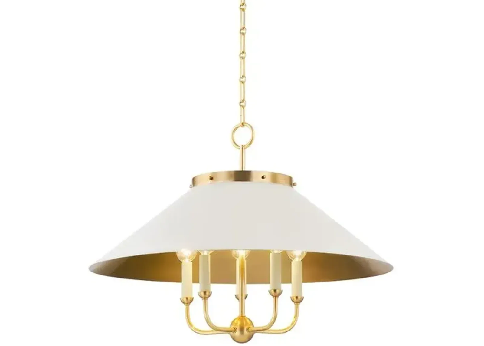 Clivedon Chandelier - White