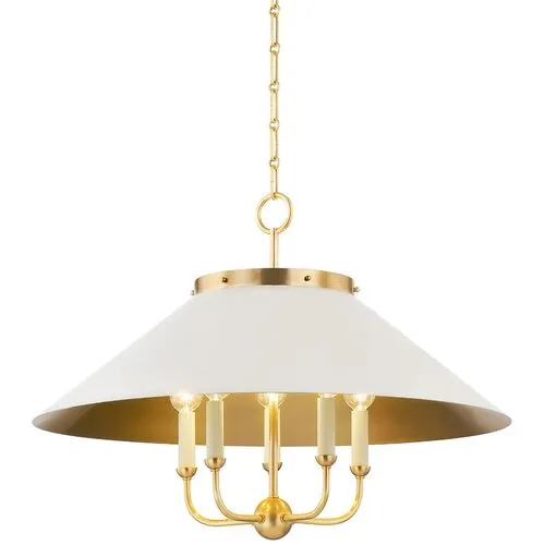 Clivedon Chandelier - White