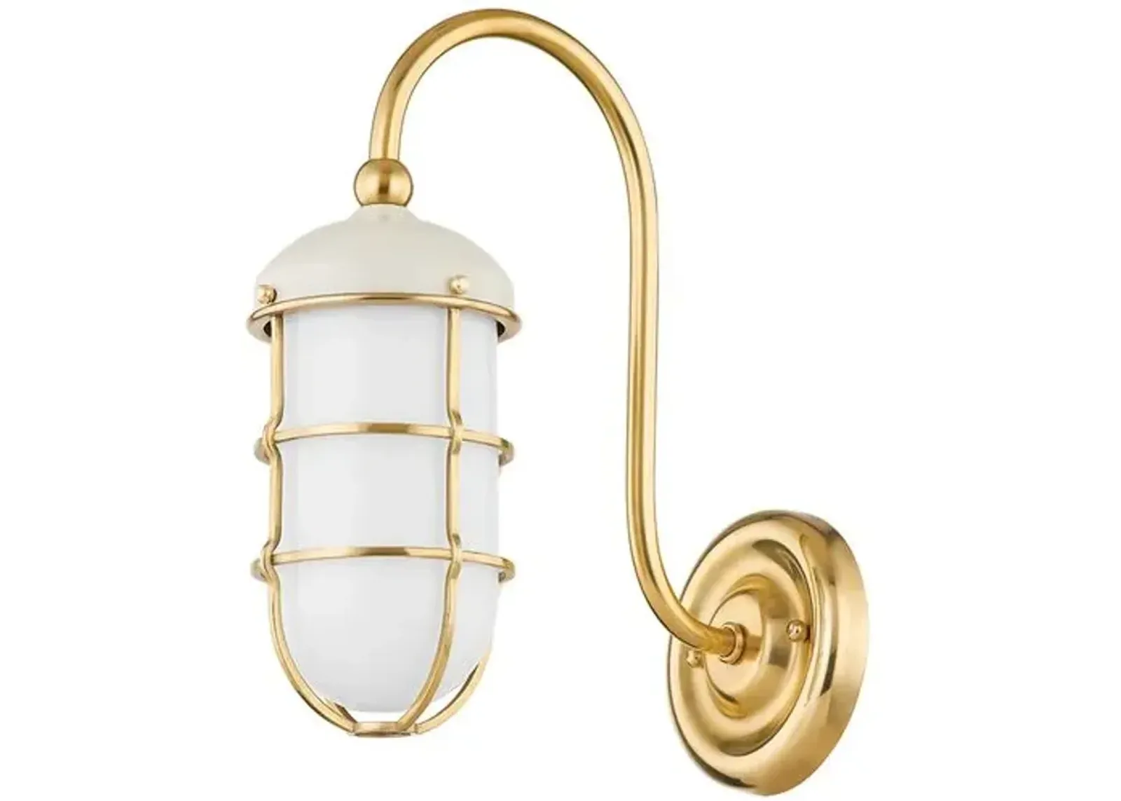 Holkham Wall Sconce - White