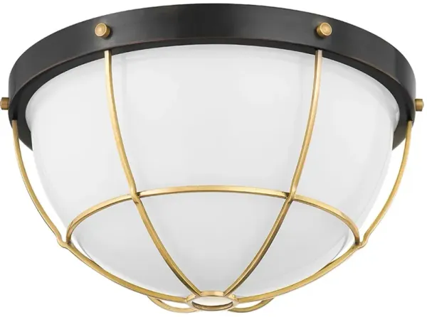 Holkham Flush Mount - Black