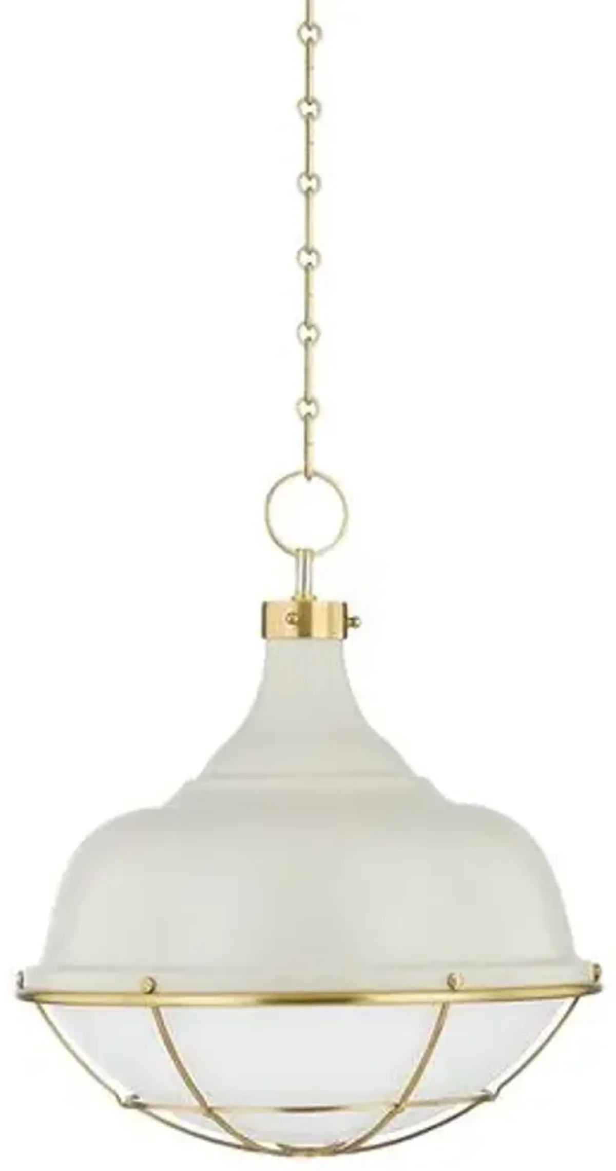 Holkham Pendant - White