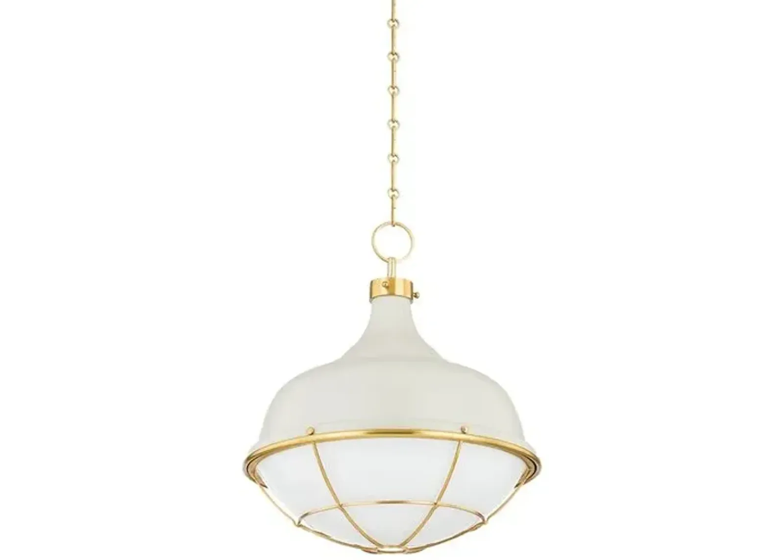 Holkham Pendant - White