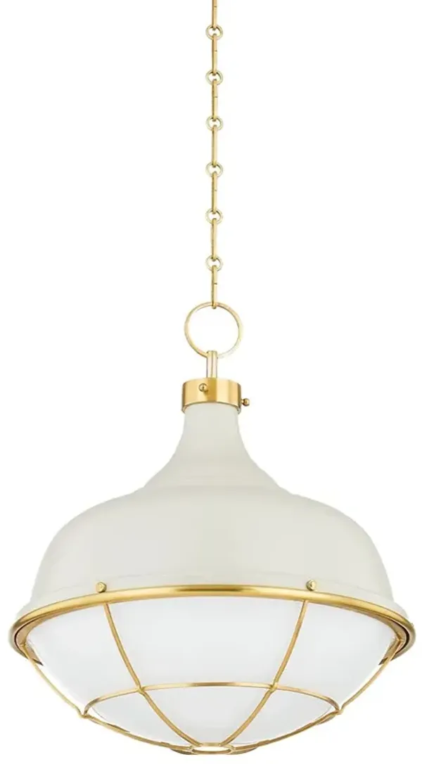 Holkham Pendant - White