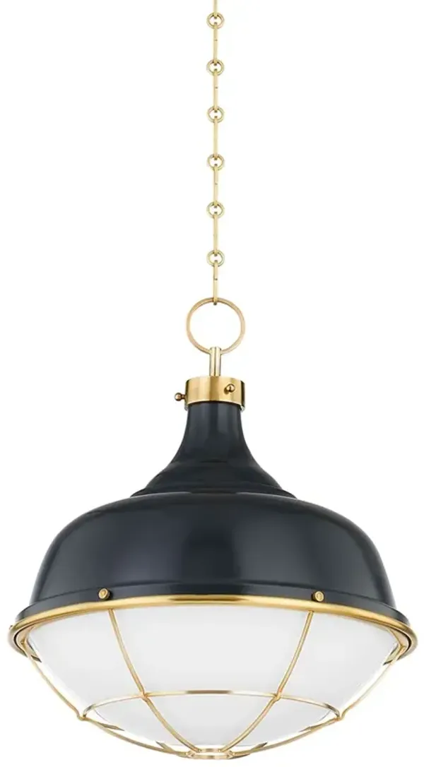 Holkham Pendant - Blue