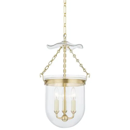 Rousham Lantern - Aged Brass - Gold