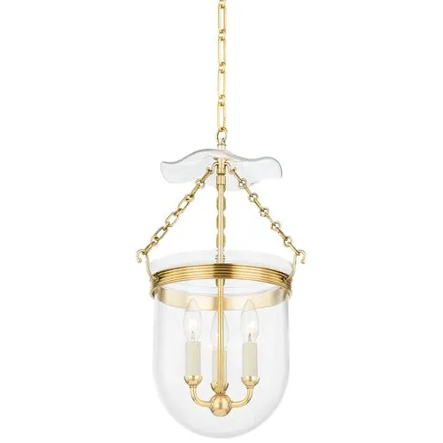 Rousham Lantern - Aged Brass - Gold