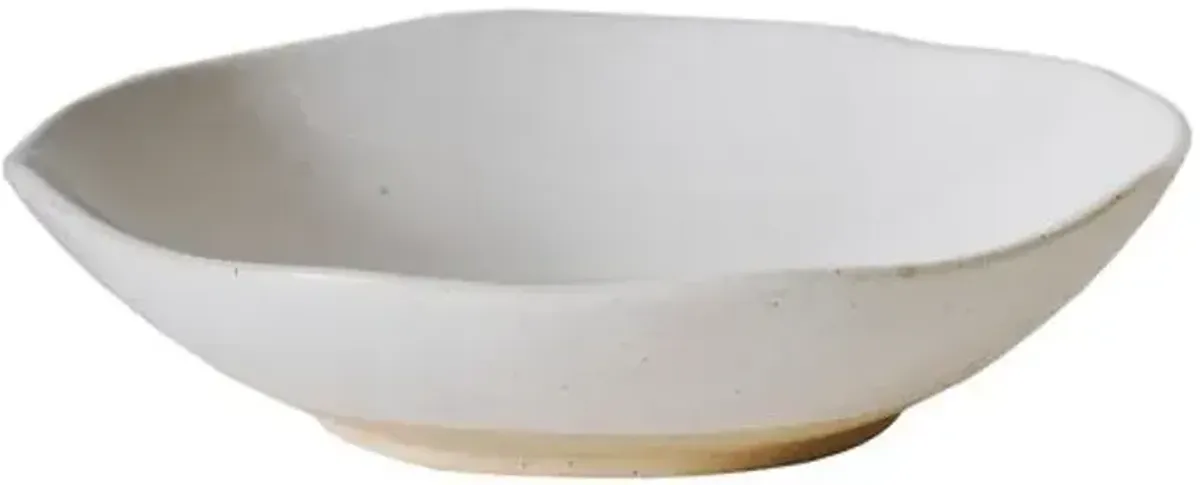 High Tide Serving Bowl - Tulsi Home - White