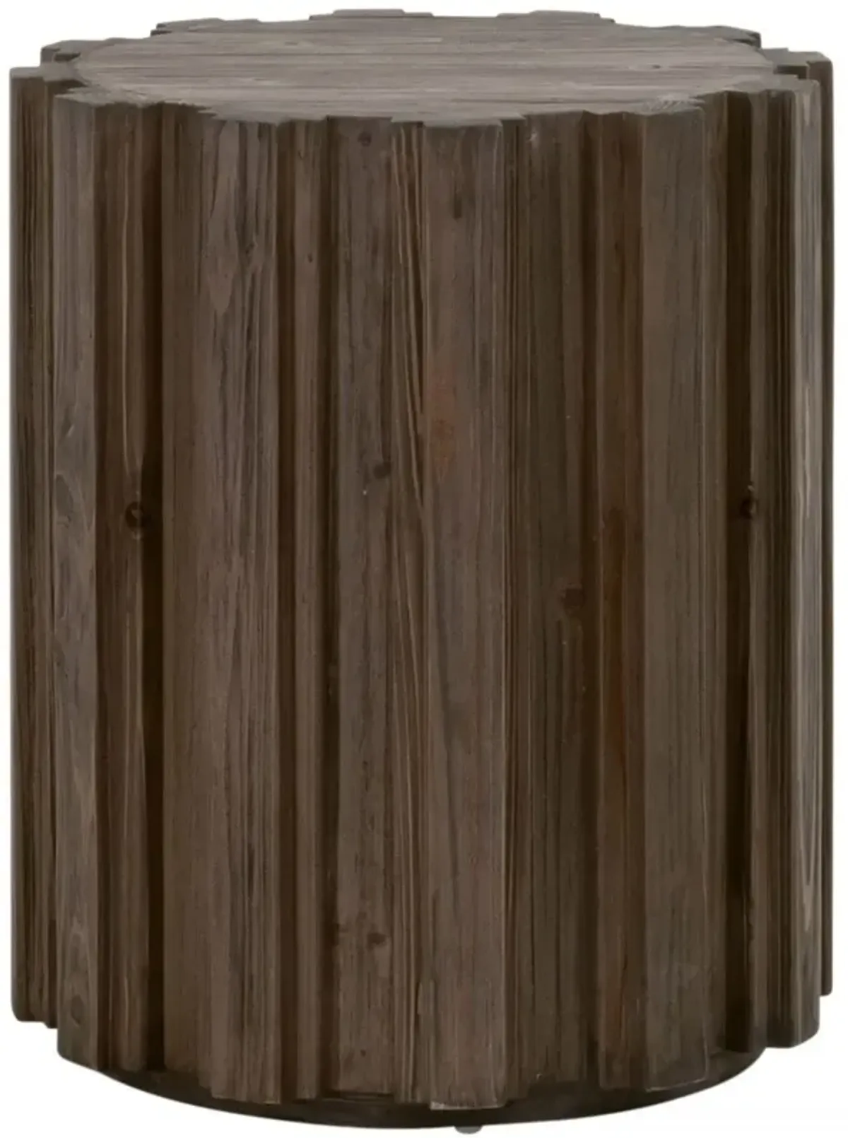 Jean Accent Table, Drift Brown Pine