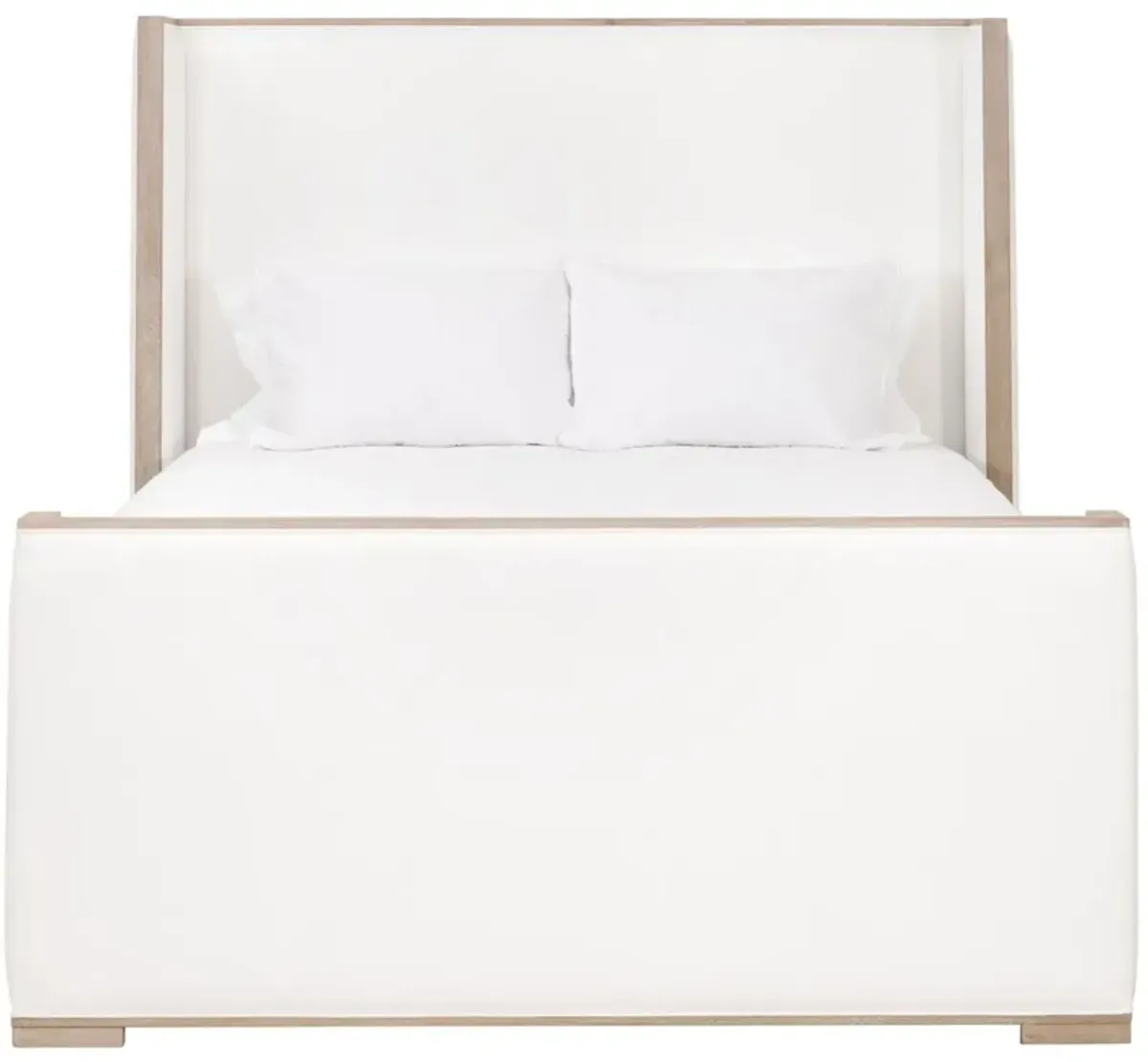 Remy Shelter Bed, Natural Gray Oak/Pearl Performance
