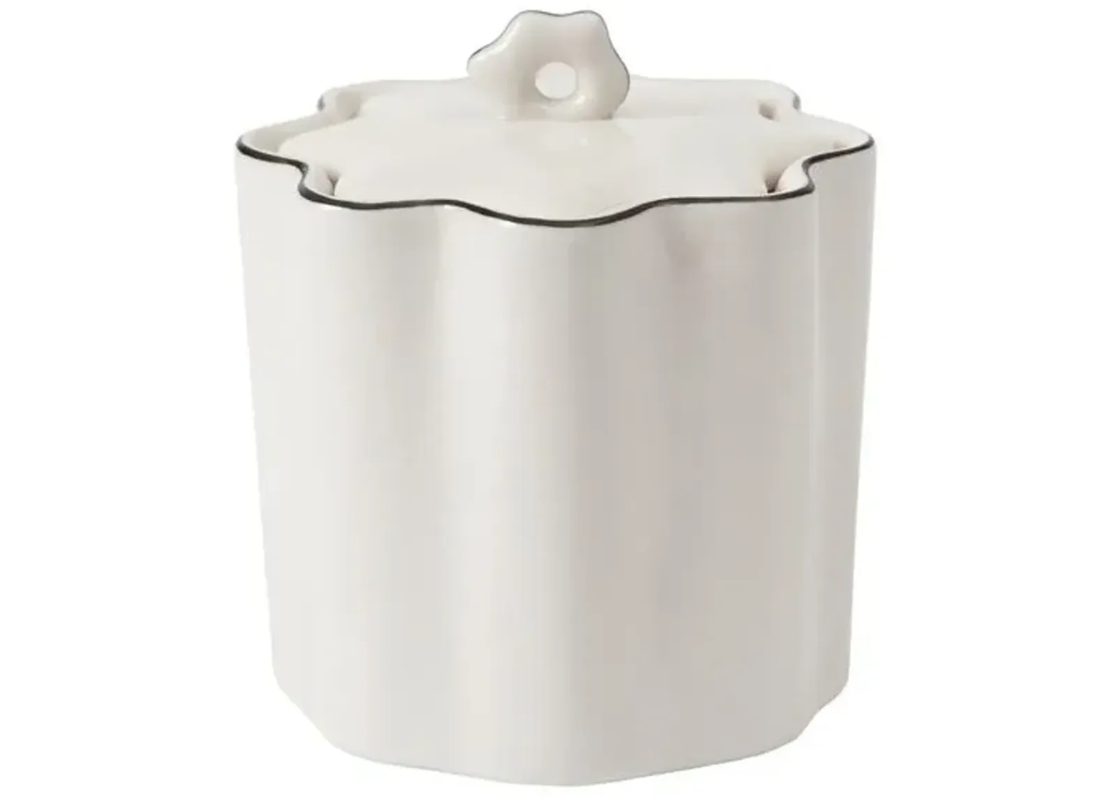 Le Marais Cotton Jar - Kassatex - White