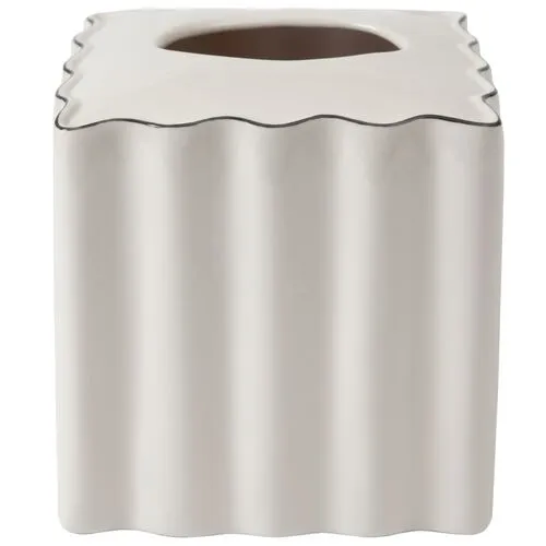 Le Marais Tissue Holder - Kassatex - White