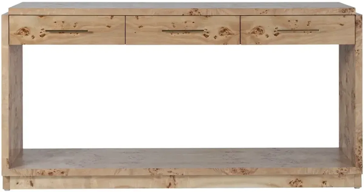 Jackson Burl Console Table