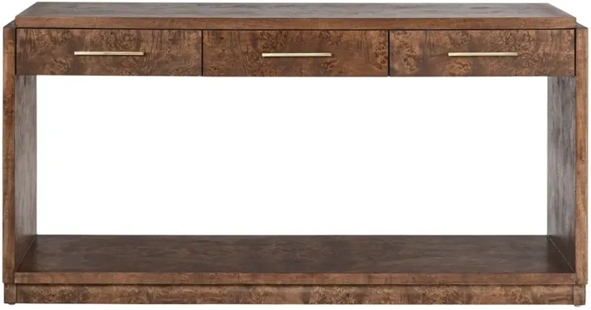 Jackson Burl Console Table