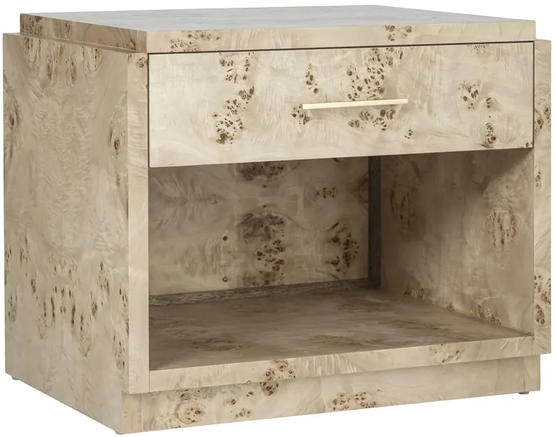 Jackson Burl Nightstand - Tulsi Home