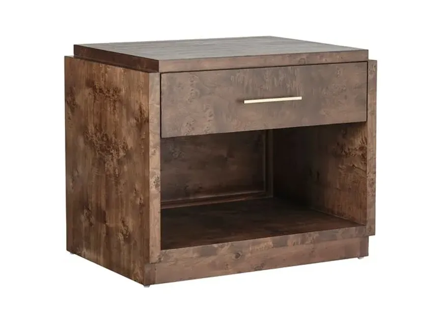 Jackson Burl Nightstand - Tulsi Home