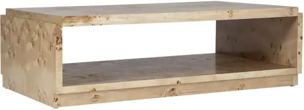 Jackson Burl Coffee Table