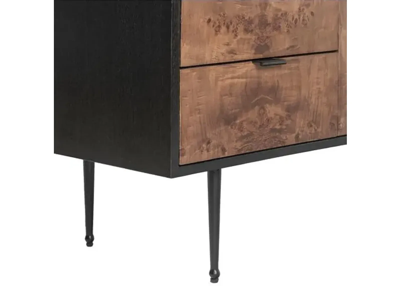 Porter Burl Buffet Cabinet - Tulsi Home - Brown