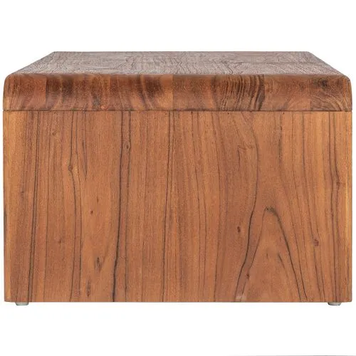 Griffin Waterfall Coffee Table - Tulsi Home - Brown