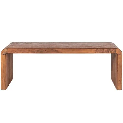 Griffin Waterfall Coffee Table - Tulsi Home - Brown