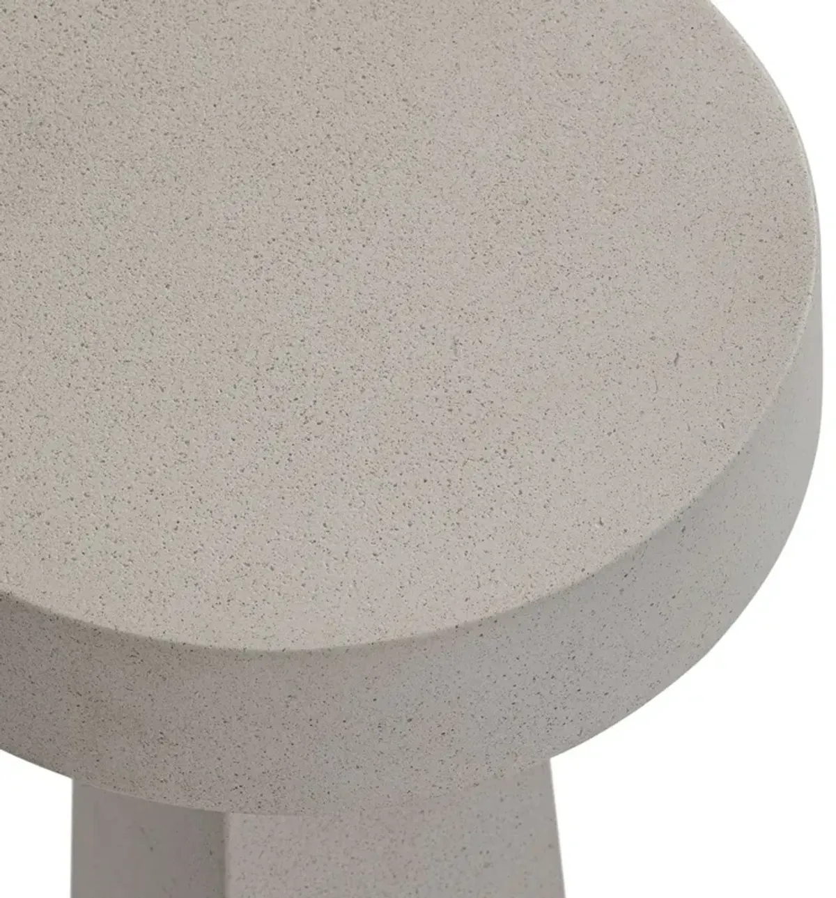 Jules Indoor/Outdoor Obelisk Drink Table - Tulsi Home - White